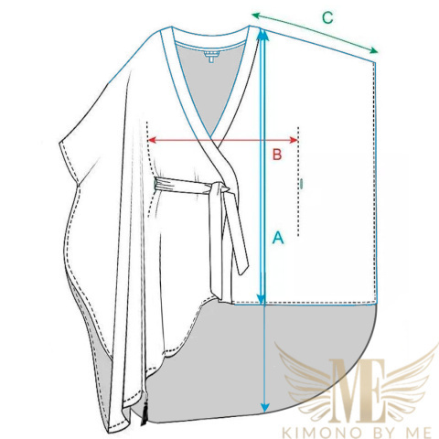 Asymetryczne kimono