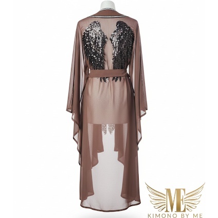 kimono asymertyczne szyfon