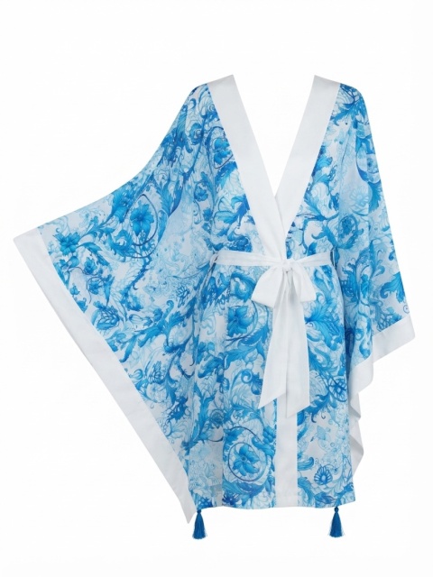 ALANYA MINI – narzutka plażowa ze skrzydłami | KIMONO BY ME