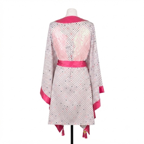 BALI MINI – Kimono Plażowe z Różowymi Skrzydłami | KIMONO BY