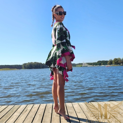 Zielone kimono