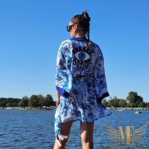 Szlafrok Alanya Mini blue