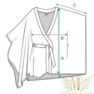 TANZANIA MINI – narzutka plażowa w panterkę ze skrzydłami | KIMONO BY ME